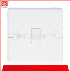 MK PVC 1 GANG 1 WAY SWITCH, 13A, (E8870-WHI)
