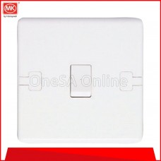 MK PVC 1 GANG 1 WAY SWITCH, 13A, (E8870-WHI)