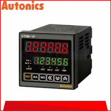 AUTONICS COUNTER/ TIMER, 100-240VAC ~ 50/60HZ, (CT6M-1P4)