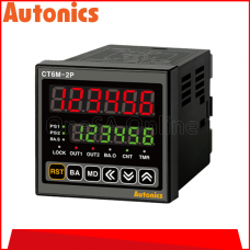 AUTONICS COUNTER/TIMER, 100-240VAC ~ 50-60HZ, (CT6M-2P4)