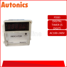 AUTONICS DIGITAL TIMER (5 DIGIT)AC100-240V COUNT UP,COUNT DOWN INDICATOR(AUTO-FS5EI-A100-240)