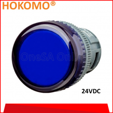 HOKOMO BLUE PILOT LAMP, D24, (HPL22N-B-D24)
