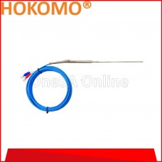 HOKOMO TYPE K THERMOCOUPLE C/W 3 METER PTFE SILVER PLATED COPPER CABLE , (HTC-K-3M-4)