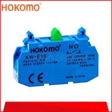 HOKOMO SINGLE CONTACT BLOCK, 1NO, (KW-EW10)