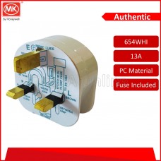 MK 13A PLUG TOP INCLUDED FUSE ~ PC MATERIAL, (654WHI)