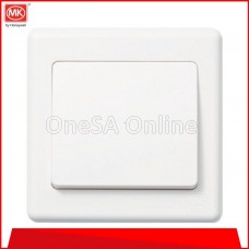 MK PVC 1 GANG 1 WAY SWITCH SOCKET, 10A, (E4781-W1-WHI)