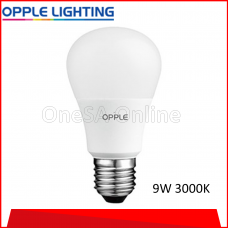 OPPLE ECOMAX1 LED BULB, 9W ~ 3000K, (OP-A60-E1-9W-3000)