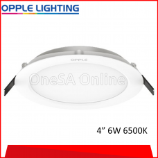 OPPLE LED DOWNLIGHT UTILITY, R100 ~ 6W ~ 6500K, (OP-DL-U1-R100-6W-6500/DL)