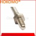 HOKOMO TYPE K M6 @ BSW 1/4 THERMOCOUPLE C/W 1MTR/2MTR/3MTR STAINLESS STEEL BRAIDED CABLE , (HTC-K-3M-1/4"BSW)