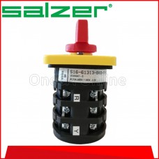 SALZER VOLTMETER SELECTOR SWITCH, BR-YB-RY-OFF-RN-YN-BN ~ 16A, (S1661313-B03)