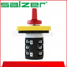 Salzer Voltmeter Switches 10A, BR-YB-RY-OFF-RN-YN-BN