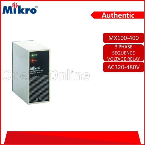 3 PHASE SEQUENCE VOLTAGE RELAY