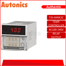 AUTONICS TEMP. CONTROLLER AC100-240V RELAY OUTPUT(AUTO-T3S-B4RK2C-A100-240)