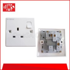 UMS PVC SWITCH SOCKET OUTLET, 13A, (SP2913A) UMS PVC SWITCH SOCKET OUTLET, 13A, (SP2913A)