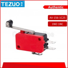 TEZUO MINI MICRO SWITCH, 15A ~ HINGE ROLLER LEVER, (V-166-1C25)