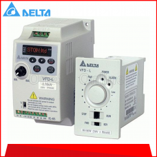 DELTA INVERTER, L SERIES ~ 0.75KW/1HP ~ 220V ~ 1PH, (VFD007L21A)