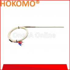HOKOMO PT 100 THERMOCOUPLE C/W 3METER PTFE SILVER PLATED COPPER CABLE , (HPT-100-3M)